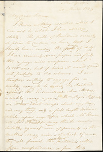 Letter from George Bourne, New York, [New York], to William Lloyd Garrison, 1833 March 20