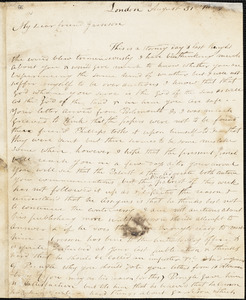 Letter from Nathaniel Paul, London, [England], to William Lloyd Garrison, 1833 August 31