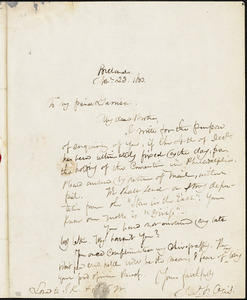 Letter from James F. Otis, Portland, [Maine], to William Lloyd Garrison, 1833 Nov[ember] 23