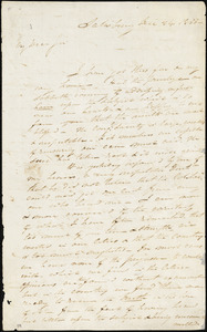 Letter from John Montgomery Sterling, Salisbury, [Connecticut], to William Lloyd Garrison, 1833 Dec[ember] 24