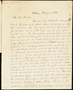 Letter from James F. Otis, Portland, [Maine], to William Lloyd Garrison, 1834 February 8
