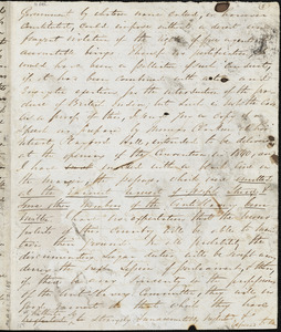 Letter from George Thompson, 1844? December 11