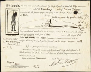 Letter from Arthur Tappan, [New York], to George Thompson, 1835 August 20