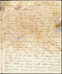Letter from James Cropper, Liverpool, [England], to William Lloyd Garrison, 1834 [May] 17th