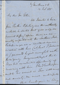 Letter from Louis Alexis Chamerovzow, [London, England], to John Bishop Estlin, 1855 Feb[ruary] 14