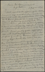 Letter from Louis Alexis Chamerovzow to Mary Anne Estlin, 1854 August 5th