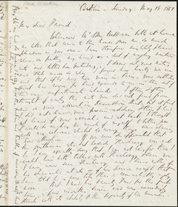 Letter from Richard Davis Webb, Dublin, [Ireland], 1851 Mar[ch] 18