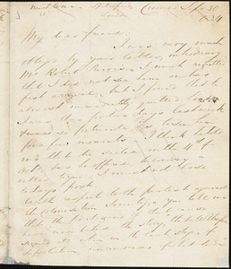 Letter from Thomas Foxwell Buxton, London, [England], to William Lloyd Garrison, 1834 Sept[embe]r 30