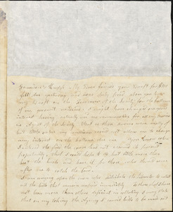 Letter from Arnold Buffum, [Philadelphia, Pennsylvania], to William Lloyd Garrison and Isaac Knapp, 1834 Nov[ember] 18