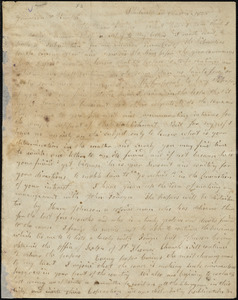 Letter from Arnold Buffum, Philadelphia, [Pennsylvania], to William Lloyd Garrison and Isaac Knapp, 1834 [December] 4