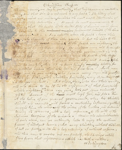 Letter from Arnold Buffum to William Lloyd Garrison, 1835 Jan[uar]y 28