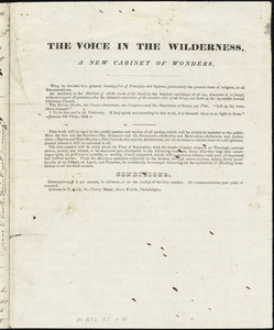Letter from T. Cook, Philadelphia, [Pennsylvania], to William Lloyd Garrison, 1835 Aug[us]t 18th
