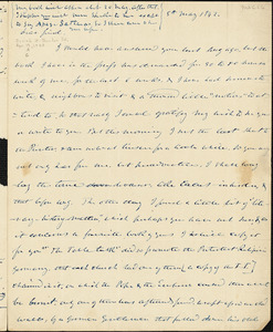 Letter from Theodore Parker, West Roxbury, [Massachusetts], to Convers Francis, [18]41 Dec[ember] 9