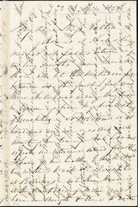 Letter from Isabella Massie to Mary Anne Estlin, 1853 April 2