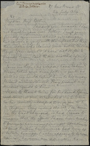 Letter from Louis Alexis Chamerovzow, England, to Mary Anne Estlin, 1854 July 24