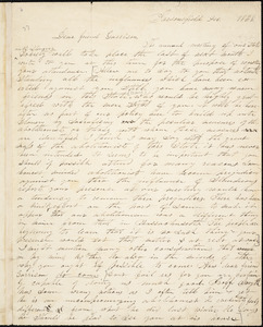 Letter from Ichabod Codding, N[orth] Parsonsfield, M[ain]e, to William Lloyd Garrison, 1838 Dec[ember]