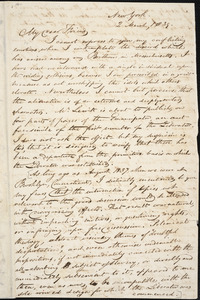 Letter from George Bourne, New York, [New York], to William Lloyd Garrison, 1839 March 2