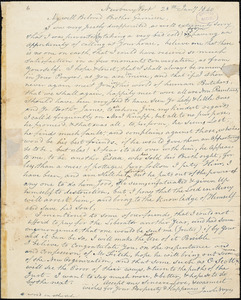 Letter from Jacob Noyes, Newburyport, [Massachusetts], to William Lloyd Garrison, 1840 Jan[uar]y 28th