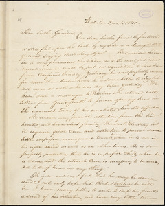 Letter from Joseph C. Hathaway, Waterloo, [New York], to William Lloyd Garrison, 1840 [March] 4