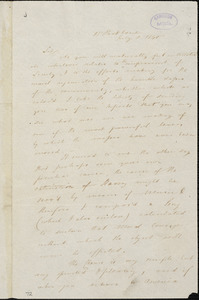 Letter from William Edward Hickson, 12 Park Lane, [London, England], to William Lloyd Garrison, 1840 July 8
