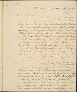 Letter from Esther Moore, Philad[elphia, Pennsylvania], to William Lloyd Garrison, 1840 [November] 15th