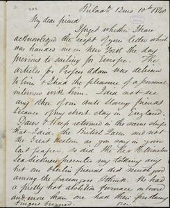 Letter from Edward M. Davis, Philad[elphi]a, [Pennsylvania], to William Lloyd Garrison, 1840 [December] 10th
