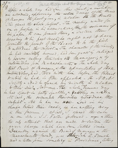 Letter from Wendell Phillips, [Boston, Massachusetts], to William Lloyd Garrison, [1845 June 8]