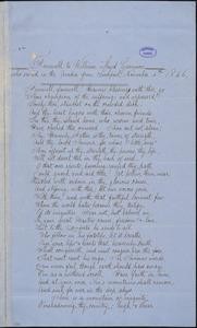 Letter from Mary Carpenter, Bristol, [England], to William Lloyd Garrison, 1873 Sept[ember]