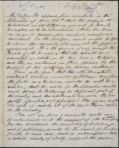 Letter from Libertas, Boston, [Massachusetts], to William Lloyd Garrison, 1847 June 26th