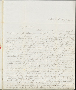 Letter from Julia A. Tappan, New York, [New York], to Anne Warren Weston, [1837] May 26