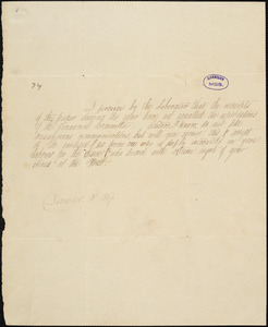 Letter to William Lloyd Garrison, 1847 December 3d
