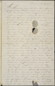 Letter from William M. Connelly, New York, [New York], to William Lloyd Garrison, 1858 Feb[ruary] 11th