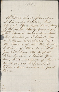 Letter to William Lloyd Garrison