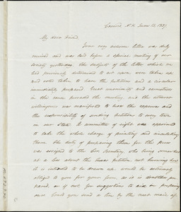 Letter from Mary Clark, Concord, [New Hampshire], to Anne Warren Weston, 1837 June 13