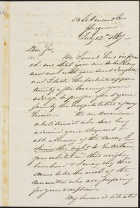 Letter from Arthur Francis Stoddard, Glasgow, [Scotland], to William Lloyd Garrison, 1867 July 12th