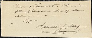 Letter from Sophia Davenport, Dedham, [Massachusetts], to Caroline Weston, [1836 July 13]