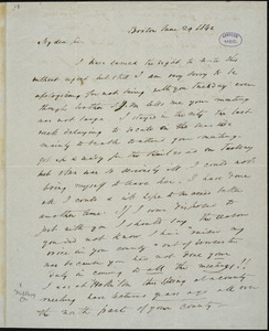 Letter from Wendell Phillips, Boston, [Massachusetts], to Samuel May, 1842 June 29