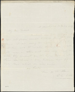 Letter from S.G. Little, North Mansfield, [Massachusetts], to Maria Weston Chapman, [18]39 [October] 22