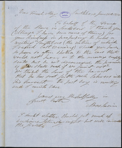 Letter from Moses Sawin, Southboro[ugh, Massachusetts], to Samuel May, 1850 June 26th