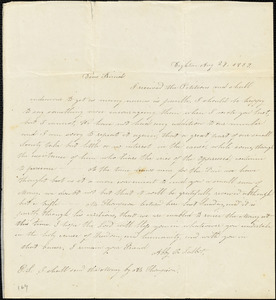 Letter from Abby R. Talbot, Dighton, [Massachusetts], to Maria Weston Chapan, 1839 Aug[ust] 29