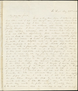 Letter from Sophia Davenport, Philadelphia, [Pennsylvania], to Anne Warren Weston, 1836 May 28