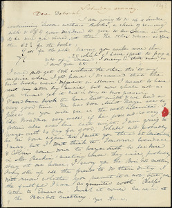 Letter from Anne Warren Weston to Deborah Weston, [1839]