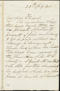 Letter from Elizabeth Pease Nichol to Maria Weston Chapman, 1839 Sept[ember] 28