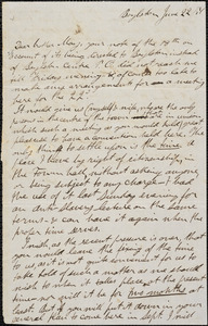 Letter from Daniel S. Whitney, Boylston, [Massachusetts], to Samuel May, [18]51 June 22