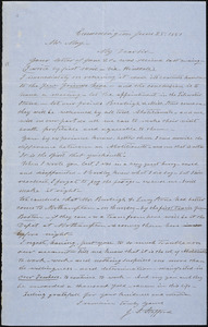 Letter from J.S. Stafford, Cummington, [Massachusetts], to Samuel May, 1851 June 25