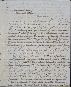 Letter from Samuel Fulton Clarke, Athol, [Massachusetts], to Samuel May, 1851 Sept[ember] 23d