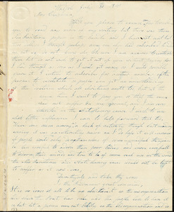 Letter from Mary Frisell Manter, Walpole, [Massachusetts], to Maria Weston Chapman, 1840 July 30