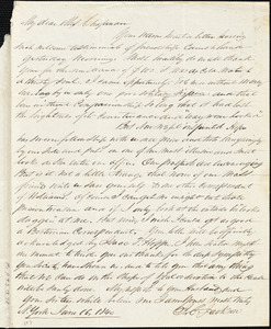 Letter from James C. Jackson, [New York], to Maria Weston Chapman, 1840 [September 17].