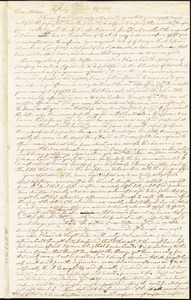 Letter from William James Stillman, Westerly, [Rhode Island], to Maria Weston Chapman, 1840 November 29