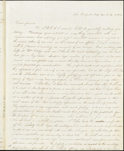 Letter, New Bedford, [Massachusetts], to Deborah Weston, 1840 July 26
